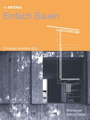 cover image of Einfach Bauen